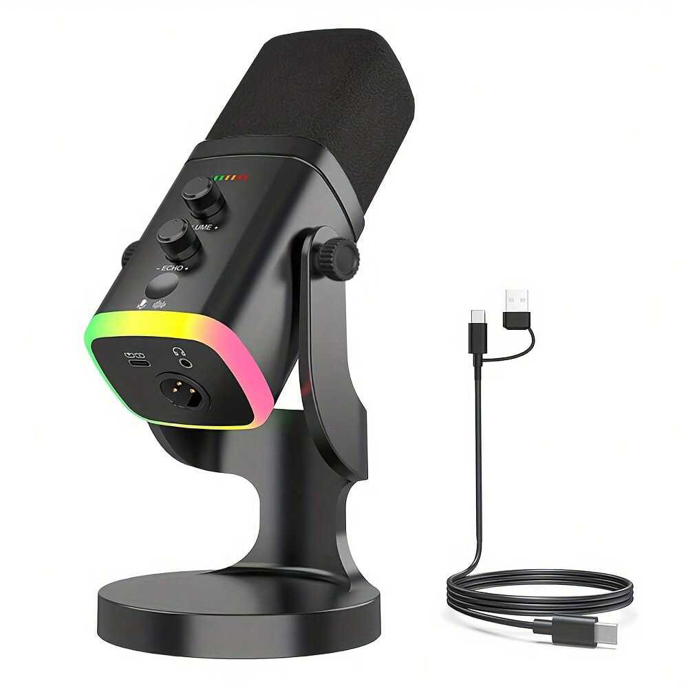 Pc Gaming Youtuber - Microphone dynamique XLR/USB pour le streaming