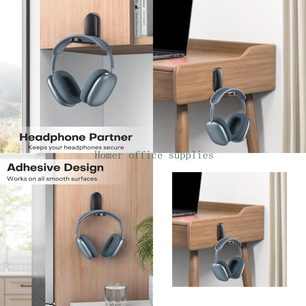 Headset Stand - Support pour écouteurs K43B, avec adhésif,