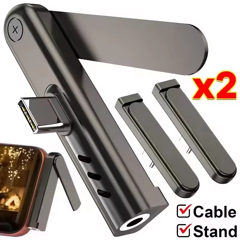 Headset Stand - Support audio portable USB C à