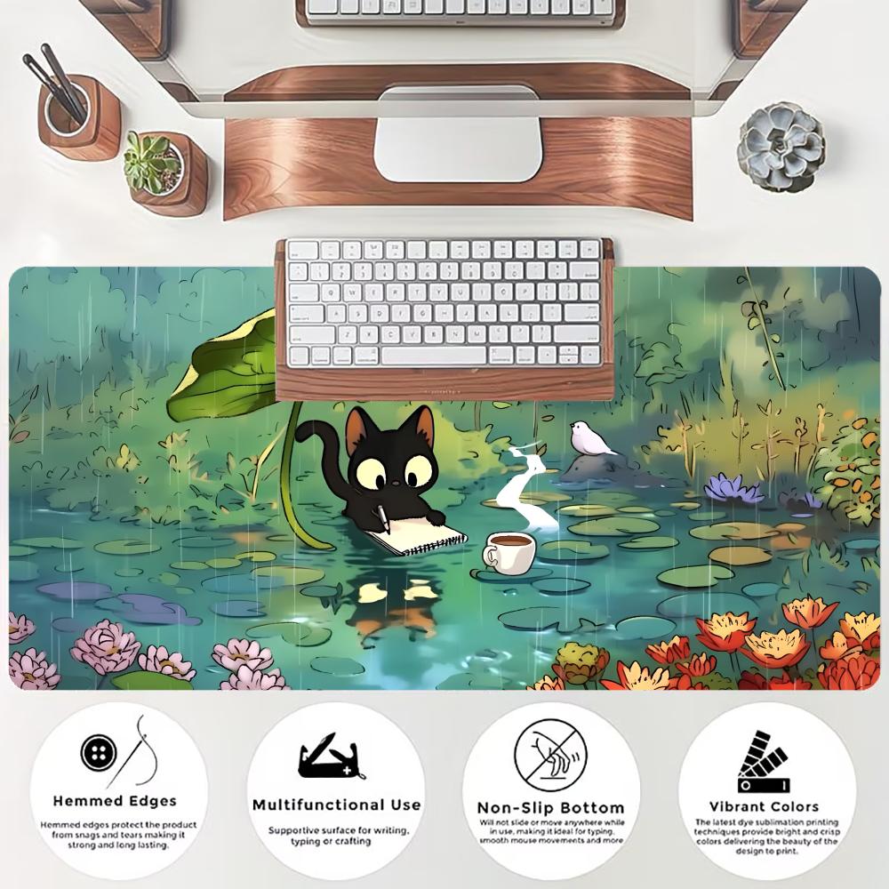 Tapis de bureau Kawaii Chat av - Pc Gaming Umbrella avis et prix