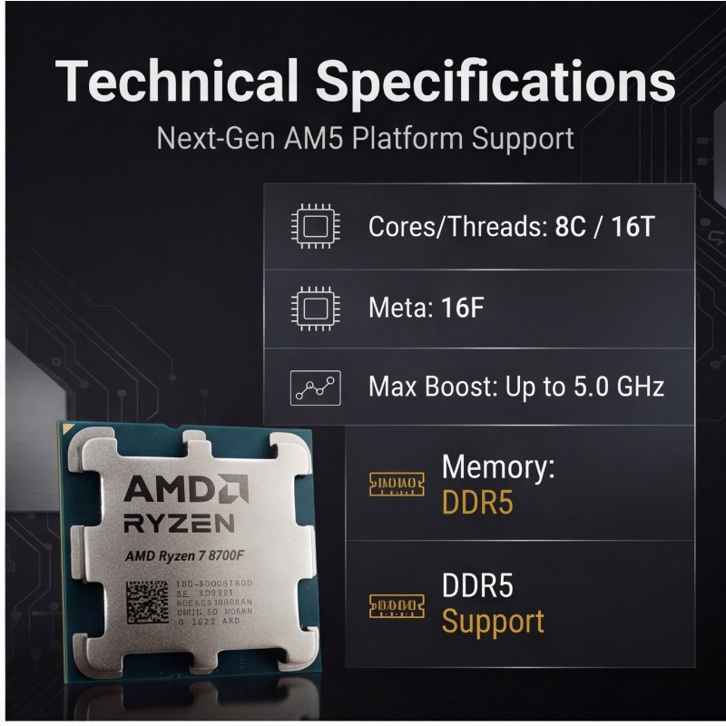 Processeur PC de jeu AMD Ryzen - Pc Gaming Ryzen 7 avis et prix