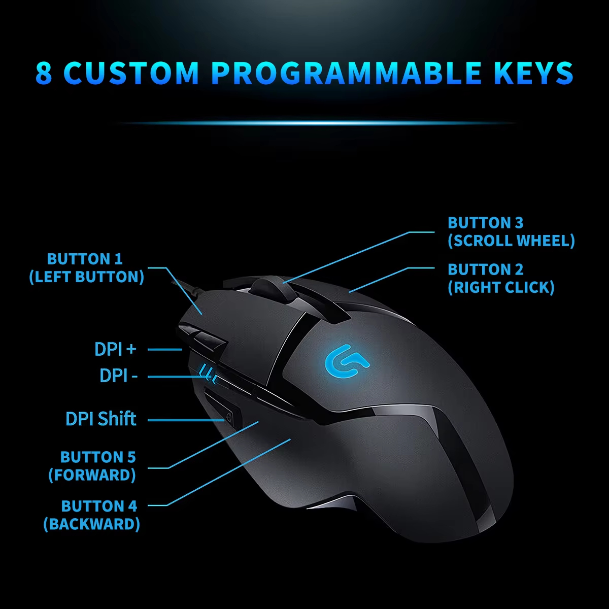 Souris de jeu Logitech G402 Hy - Pc Gaming Valorant avis et prix