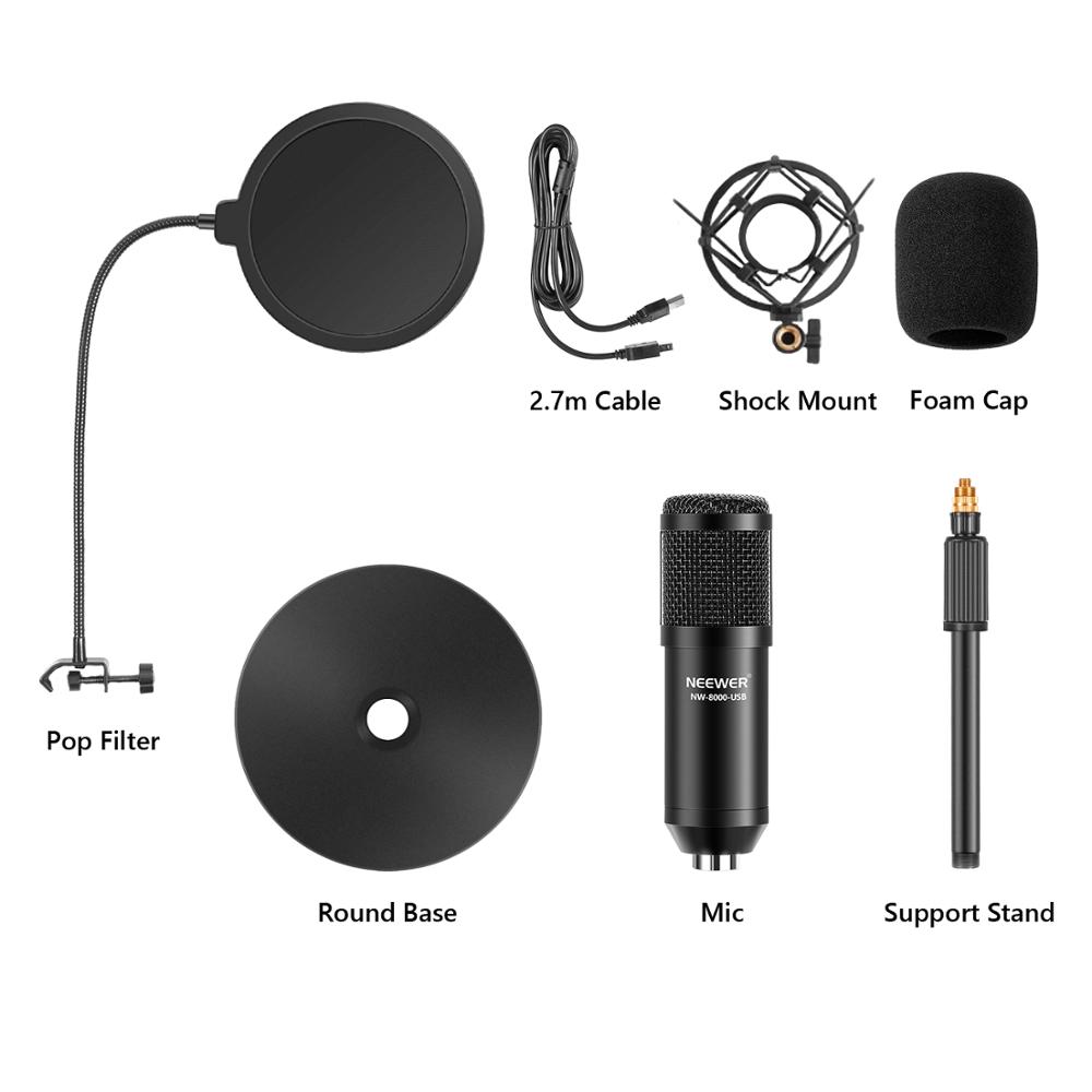 Neewer Kit de Microphone USB-P - Pc Gaming Youtuber avis et prix