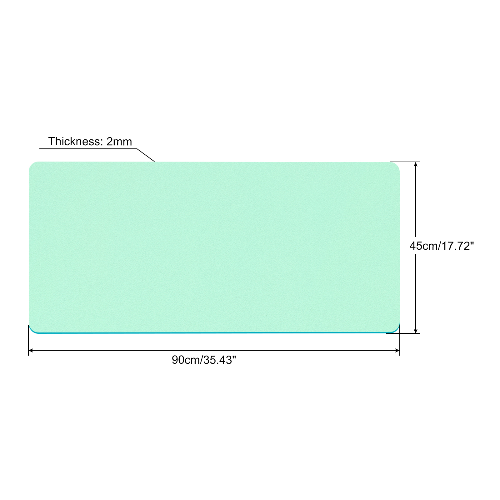 Tapis de protection en cuir PU - Pc Gaming Keyboard avis et prix