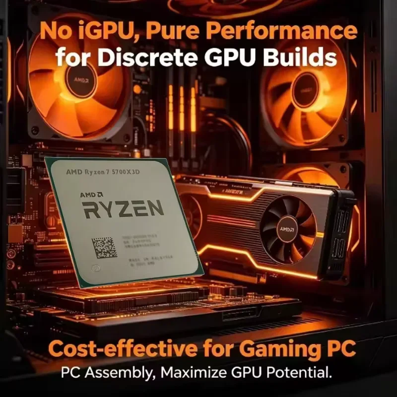 Processeur AMD Ryzen 7 5700X3D - Pc Gaming Ryzen 7 avis et prix