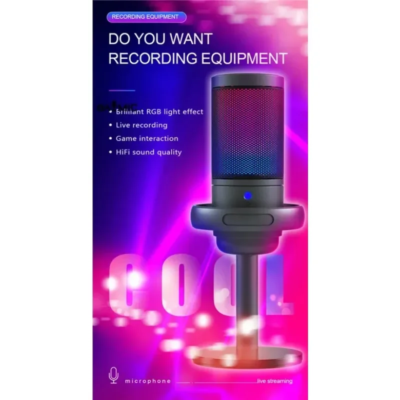 Microphone à condensateur USB  - Pc Gaming Youtuber avis et prix