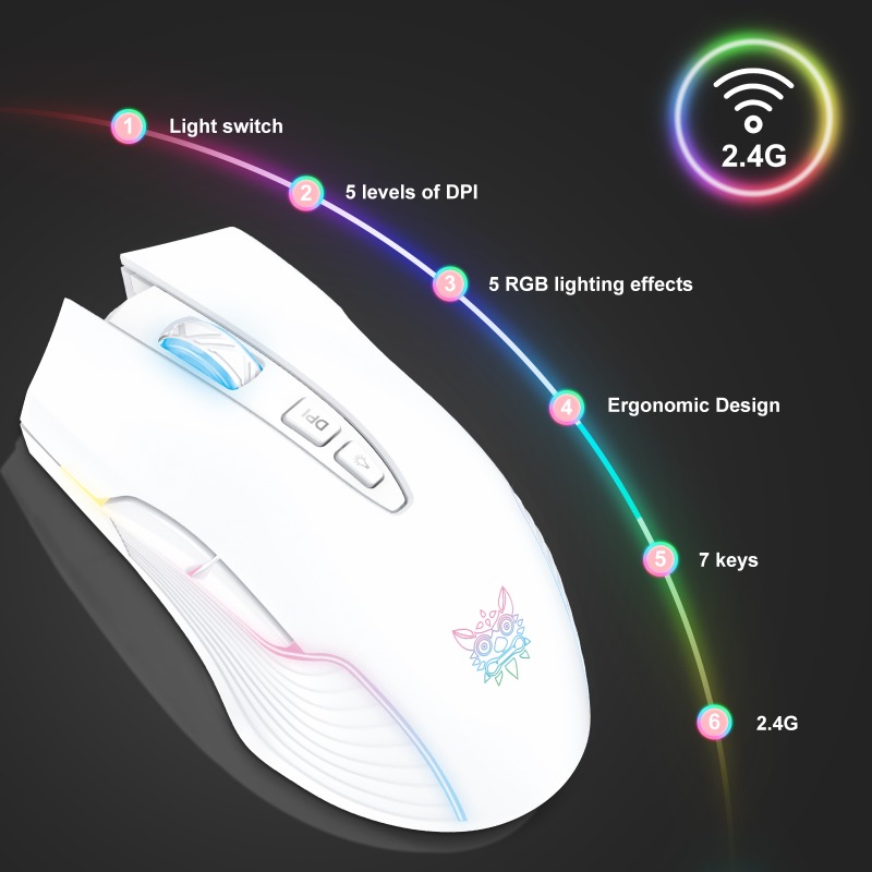 Souris de jeu sans fil ONIKUMA - Pc Gaming X3D avis et prix