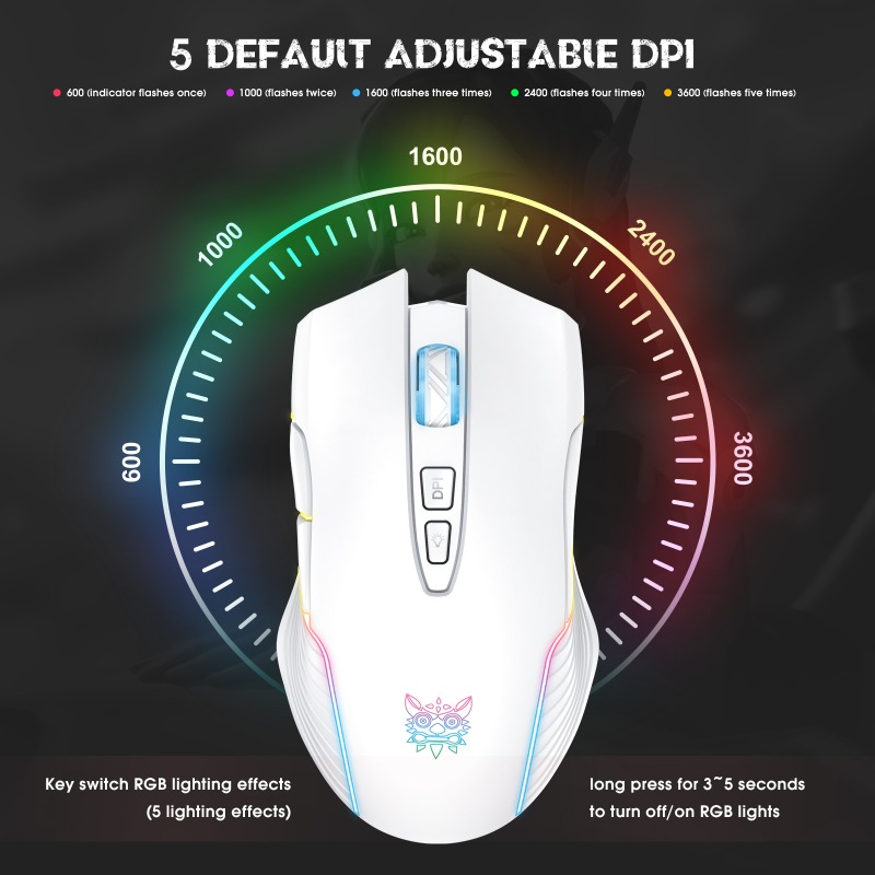 Souris de jeu sans fil ONIKUMA - Pc Gaming X3D avis et prix